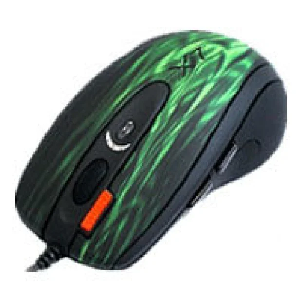 Игровая мышь A4Tech A4-XL-750BK-Green Fire